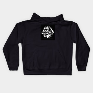 Burning Tree Kids Hoodie